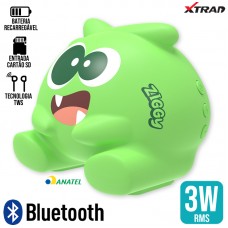 Caixa de Som Bluetooth 3W KM-2002 Xtrad Monster - Ziggy